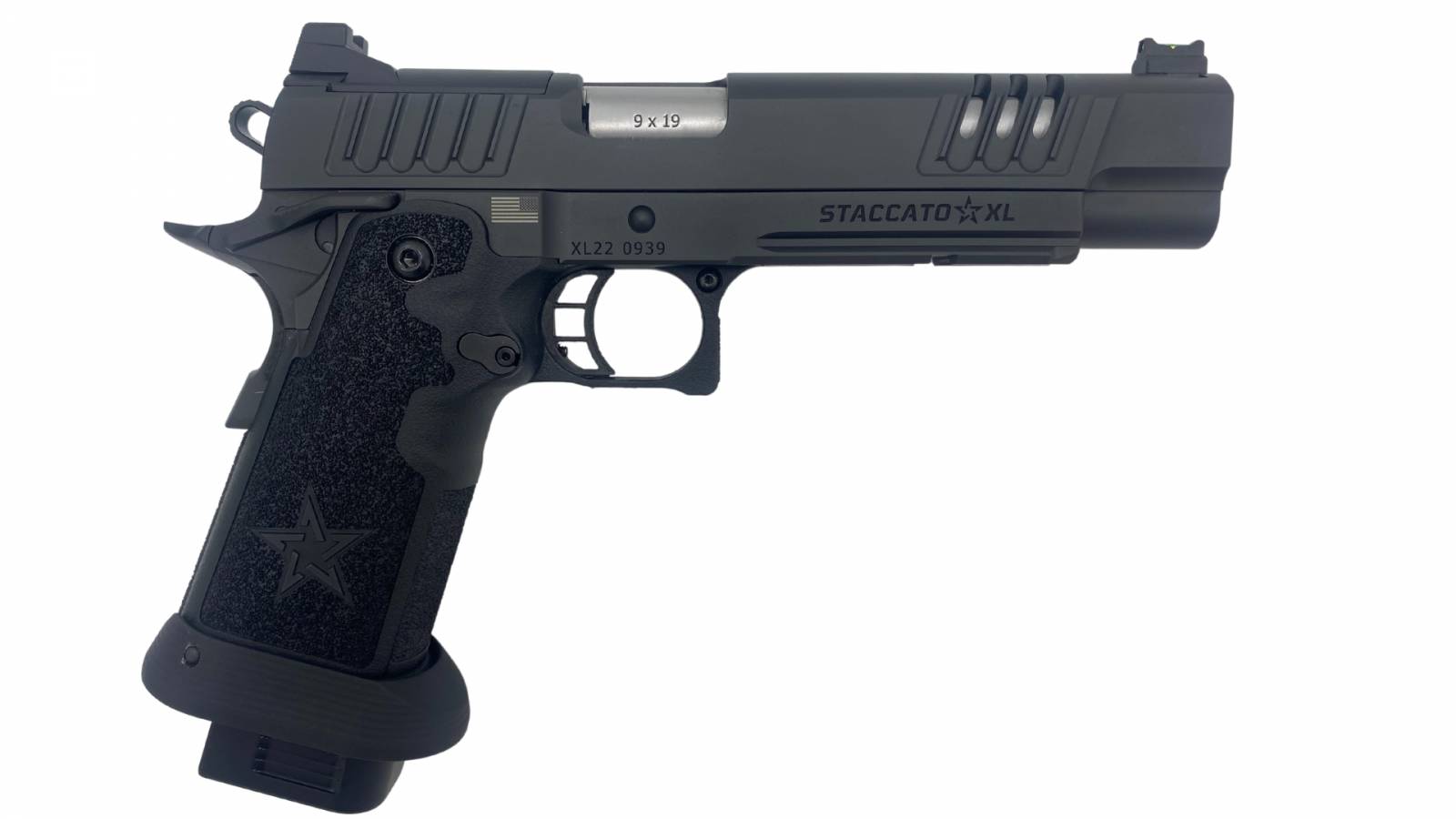 XL Staccato 2011 Optic Ready 9mm Pistol W SS 5 4 Bull Barrel