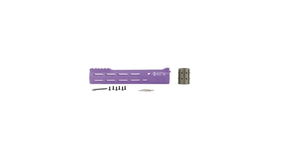 Alg Defense Ar Handguard Emr Ergonomic Modular Rail Purple 10 V2 M Lok