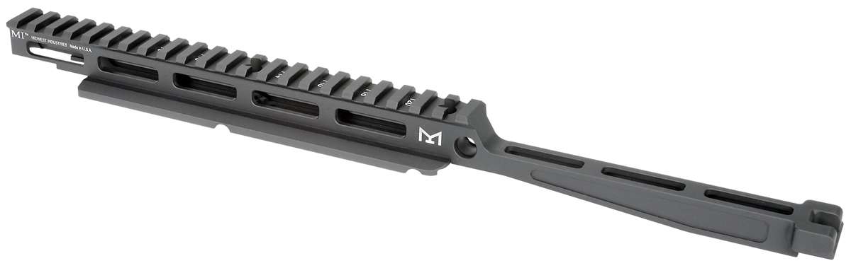 Midwest Industries Midwest Industries Tavor Sar Gator Rail Black M Lok Standard Length