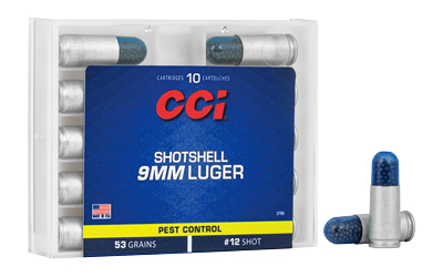 CCI 3790 9mm Luger 53 Gr #12 Shotshell 10rd Box | BattleHawk Armory