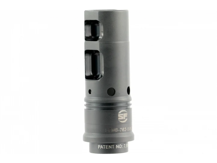 Surefire Sfmb762 Suppressor Adapter Muzzle Brake 762mm 58 24 Tpi Stainless Steel Black 9424