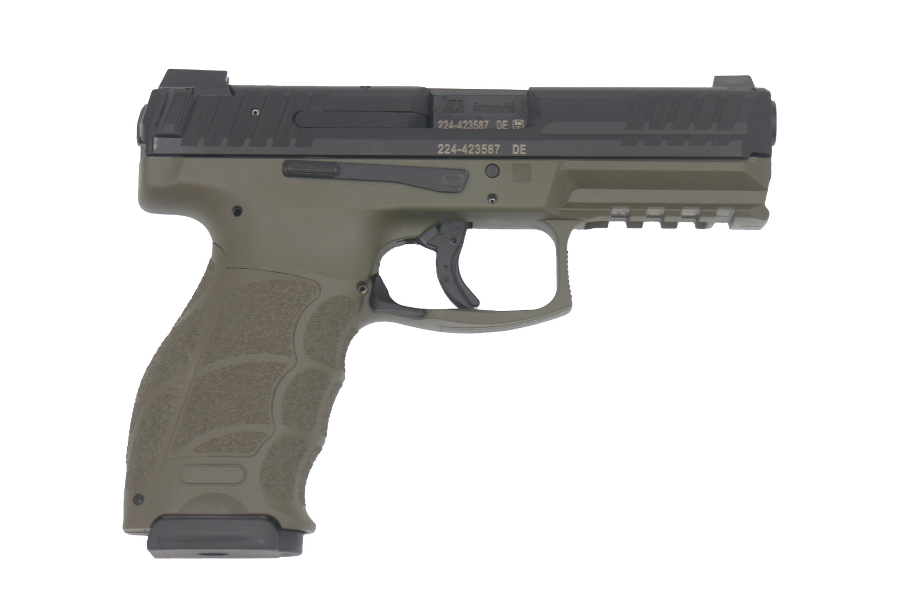 HECKLER & KOCH VP9 9MM 4.09' 2/17RD GREEN