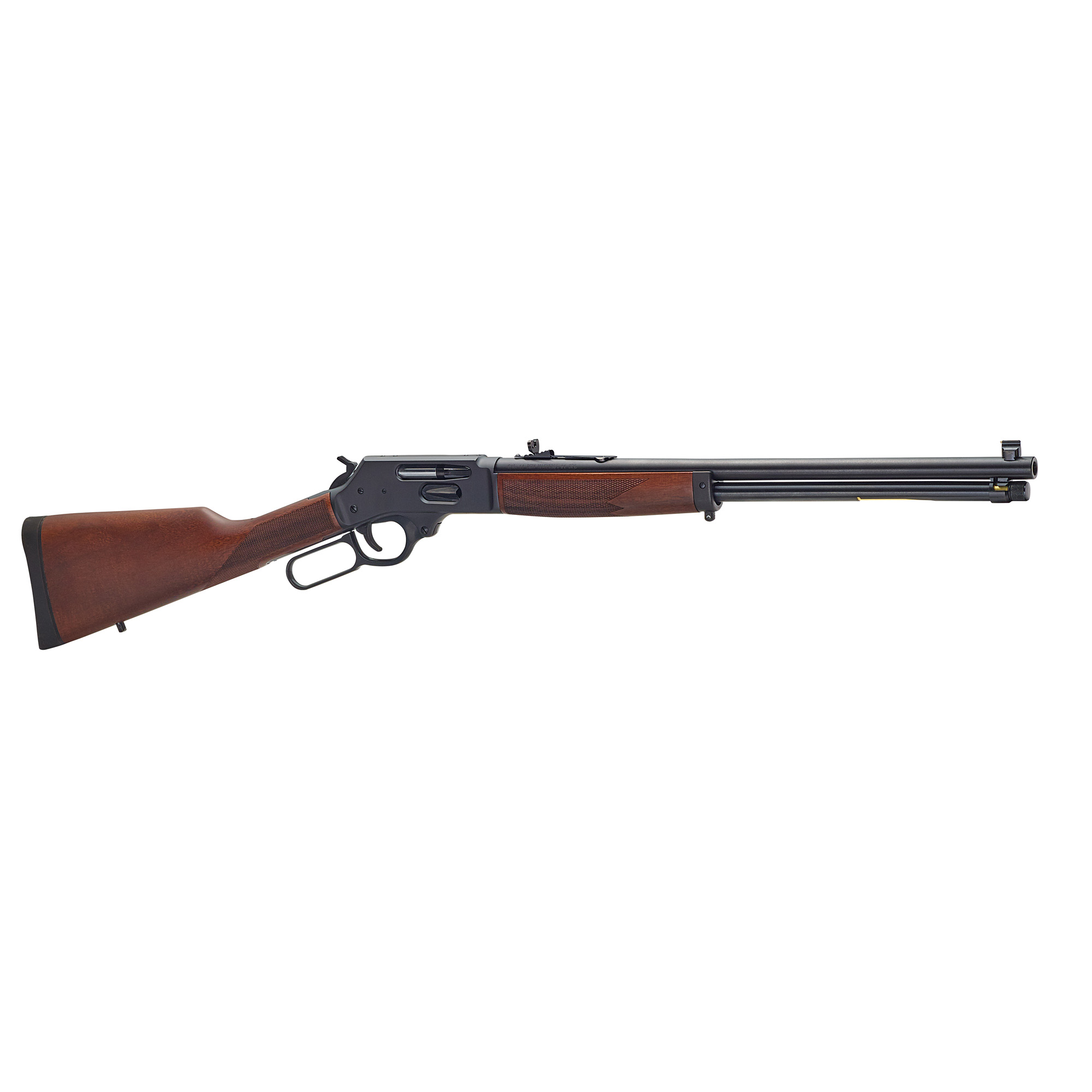 Henry Steel Side Gate Lever Action Rifle in .360 Buckhammer