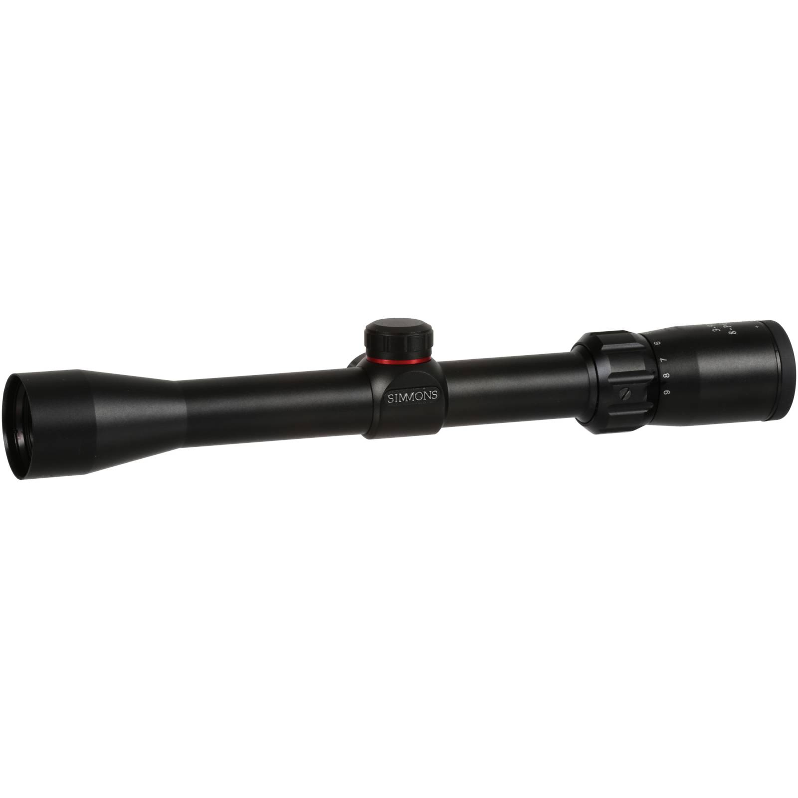 Simmons 510524 8 Point 3 9X 32MM Obj 31.40 10.50 Ft 100 Yds Fov 1 Tube Black Matte Finish Truplex 1