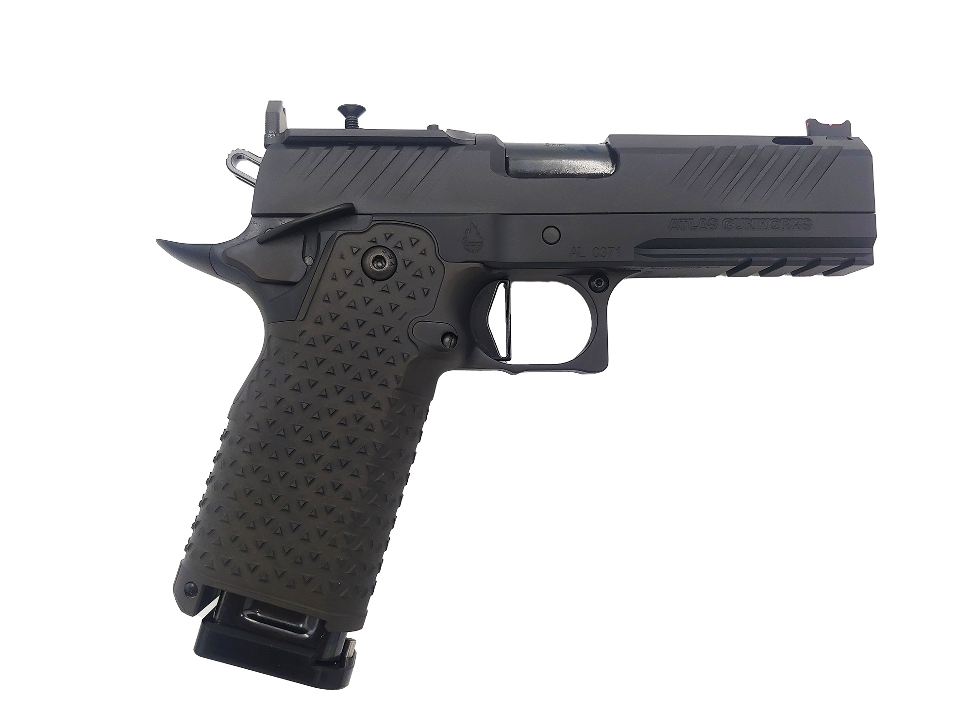 Wholesale 5.6 BLACK AND BROWN PLASTIC AIRSOFT BB GUN WITH LASER (Sold