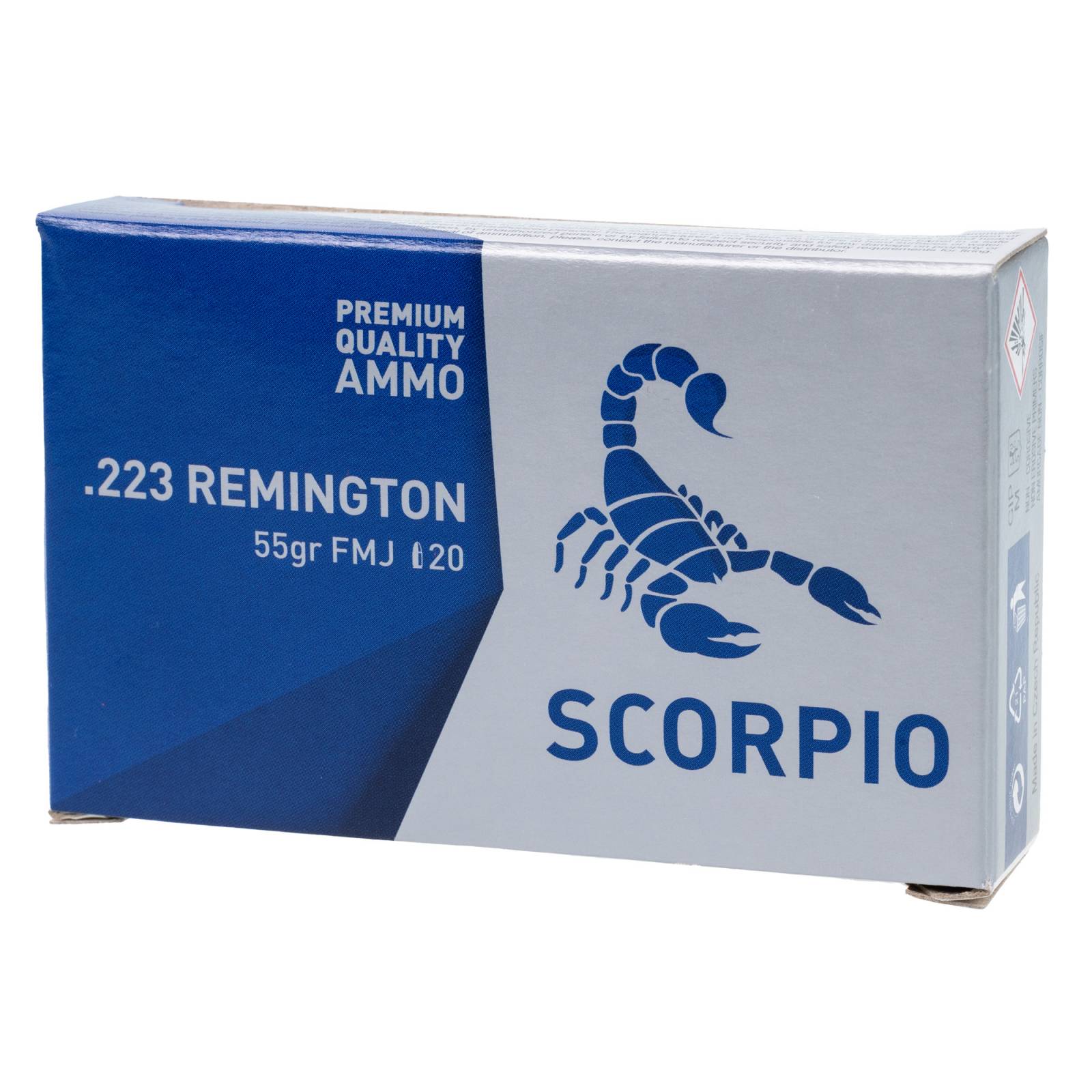 SVT Technology Scorpio Ammo .223rem 55gr FMJ, 20rd Box