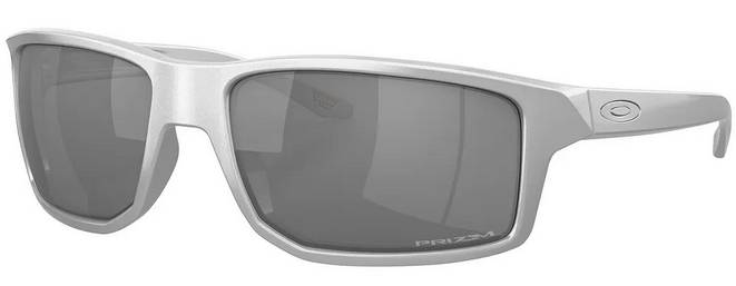 These Oakley Gibston X-Silver Frame with Prism Black Lenses sunglasses feature hat compatibility, are lightweight, and offers impact protection.