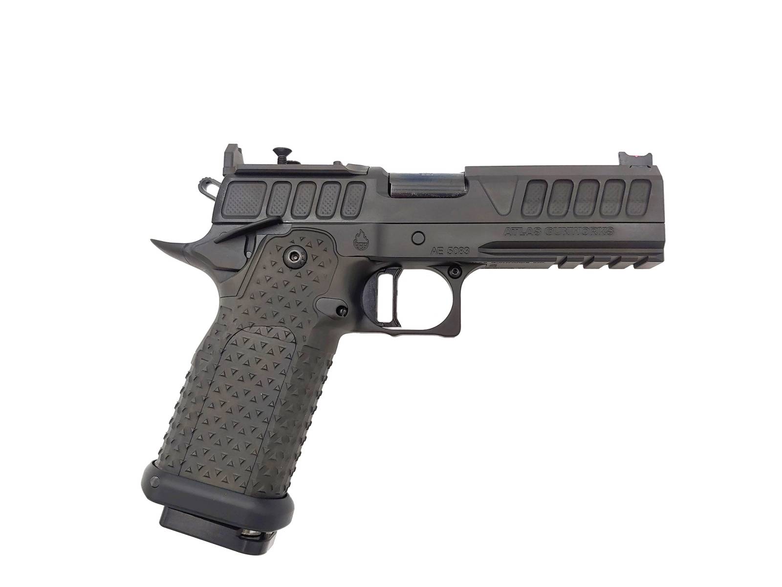 Atlas Gunworks Nyx RDS 9mm Optics Ready Pistol w/ DLC Black