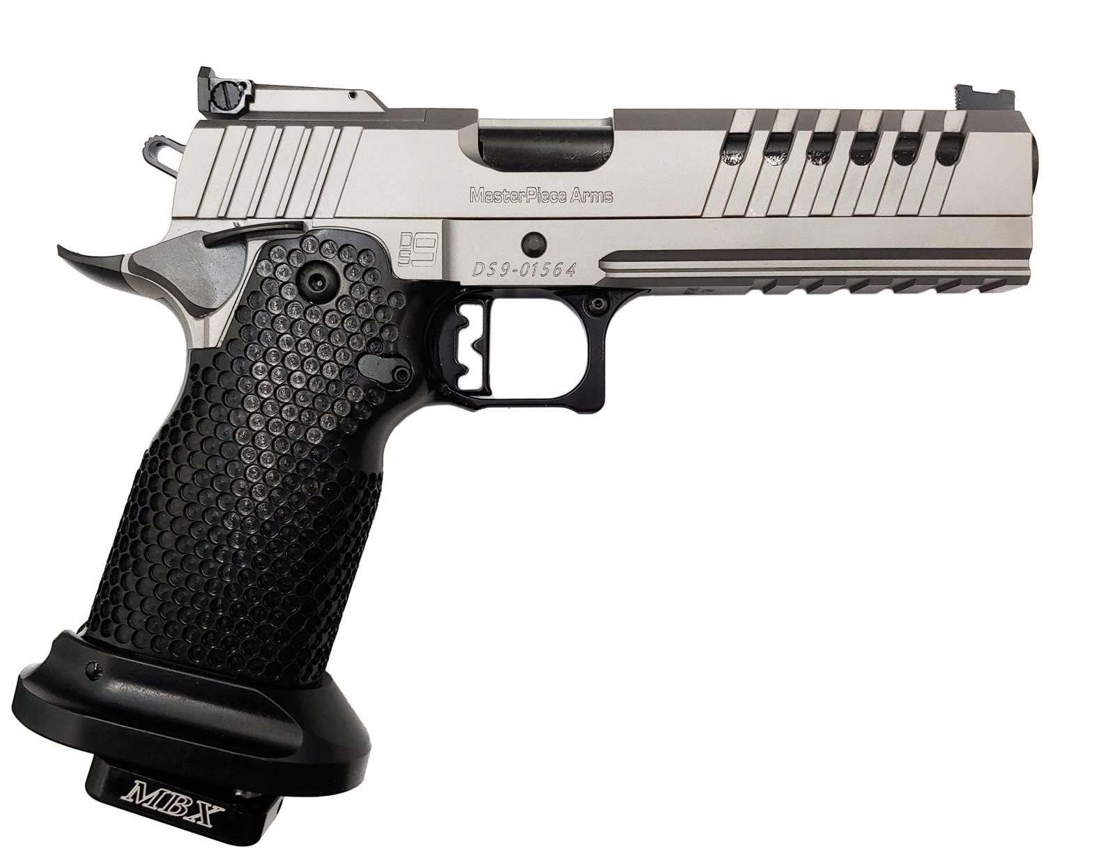 Masterpiece Arms Ds9 Hybrid Stainless & Black, 9mm, 5