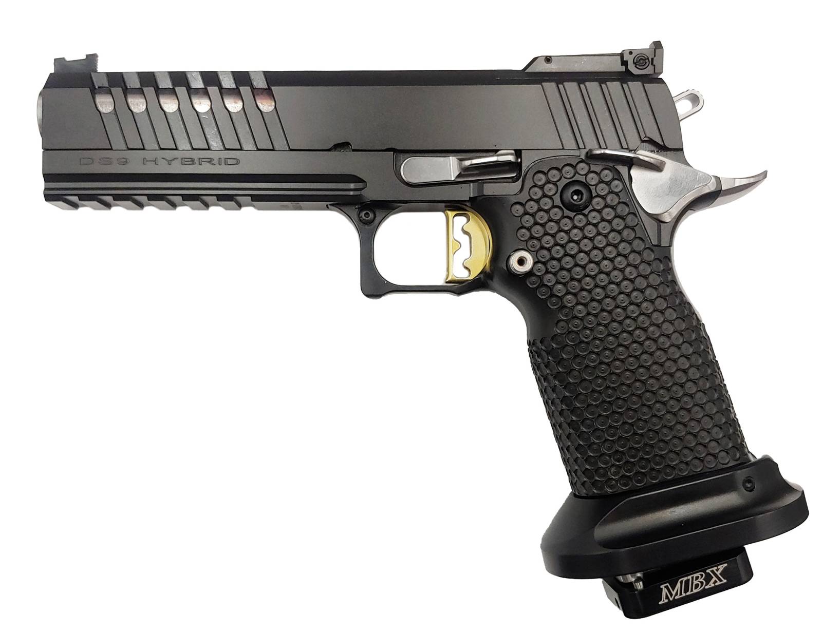 Masterpiece Arms DS9 Hybrid Black Slide & Frame, Stainless Barrel ...