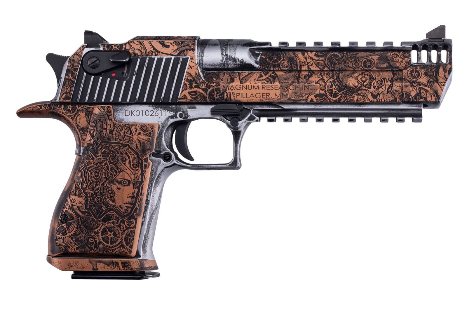 Magnum Research Desert Eagle .50AE Steampunk Special Edition