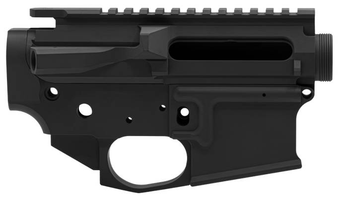 Live Free Armory LF556 Billet Anodized Black Upper / Lower Receiver Set **COSMETIC BLEMISHED**