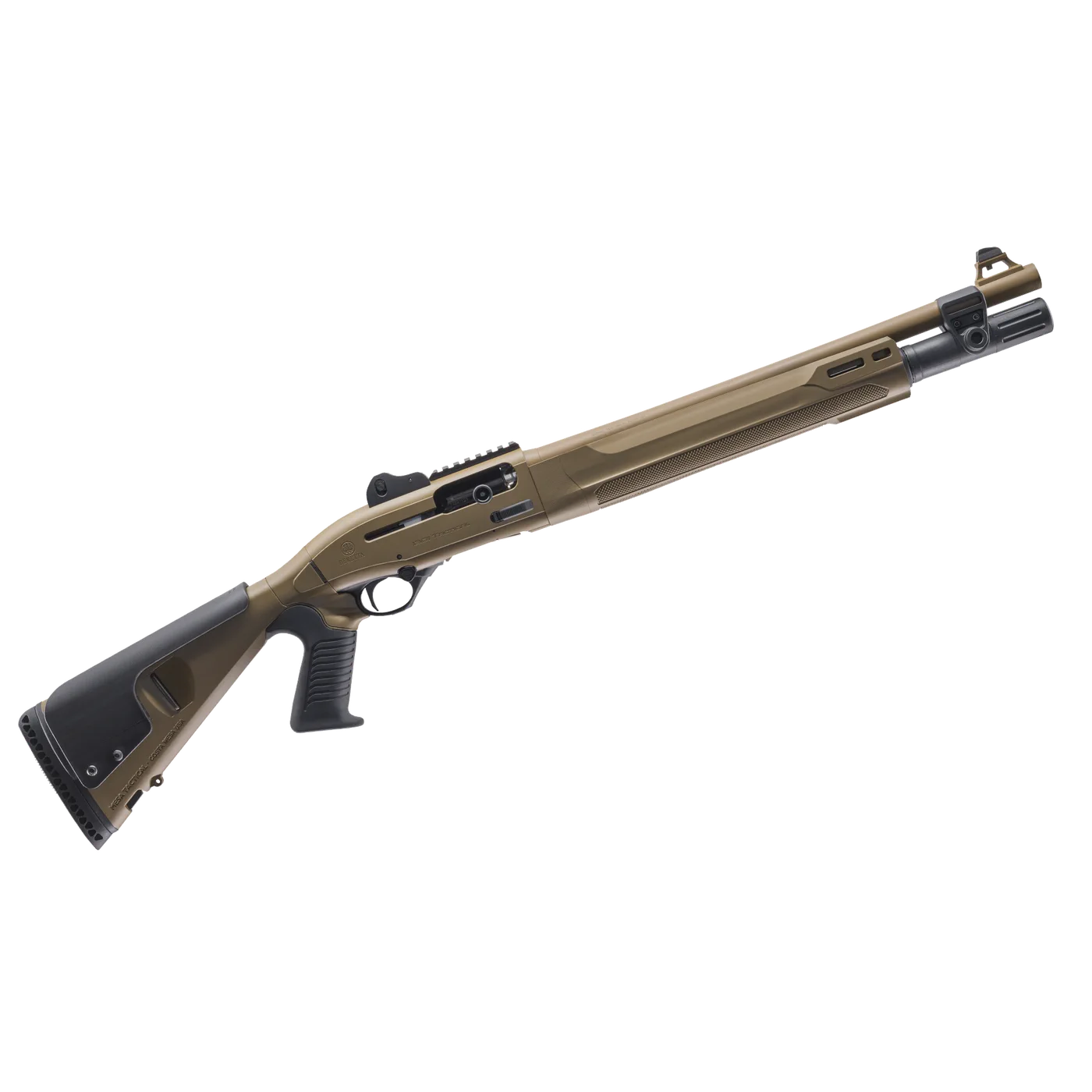 Introducing the Beretta 1301 Tactical Mod.2 Shotgun - setting new standards with a lightning-fast trigger, aggressive knurling, and M-LOK customization. Choose your color and elevate your defense game.