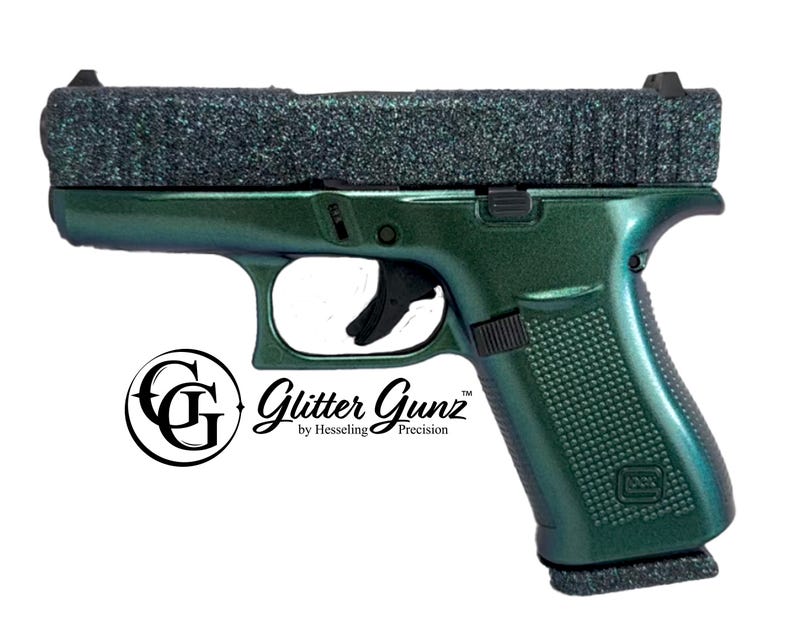 Glock GLOCK 43X 9MM GALAXY GLITTER GUNZ 3.4" PISTOL