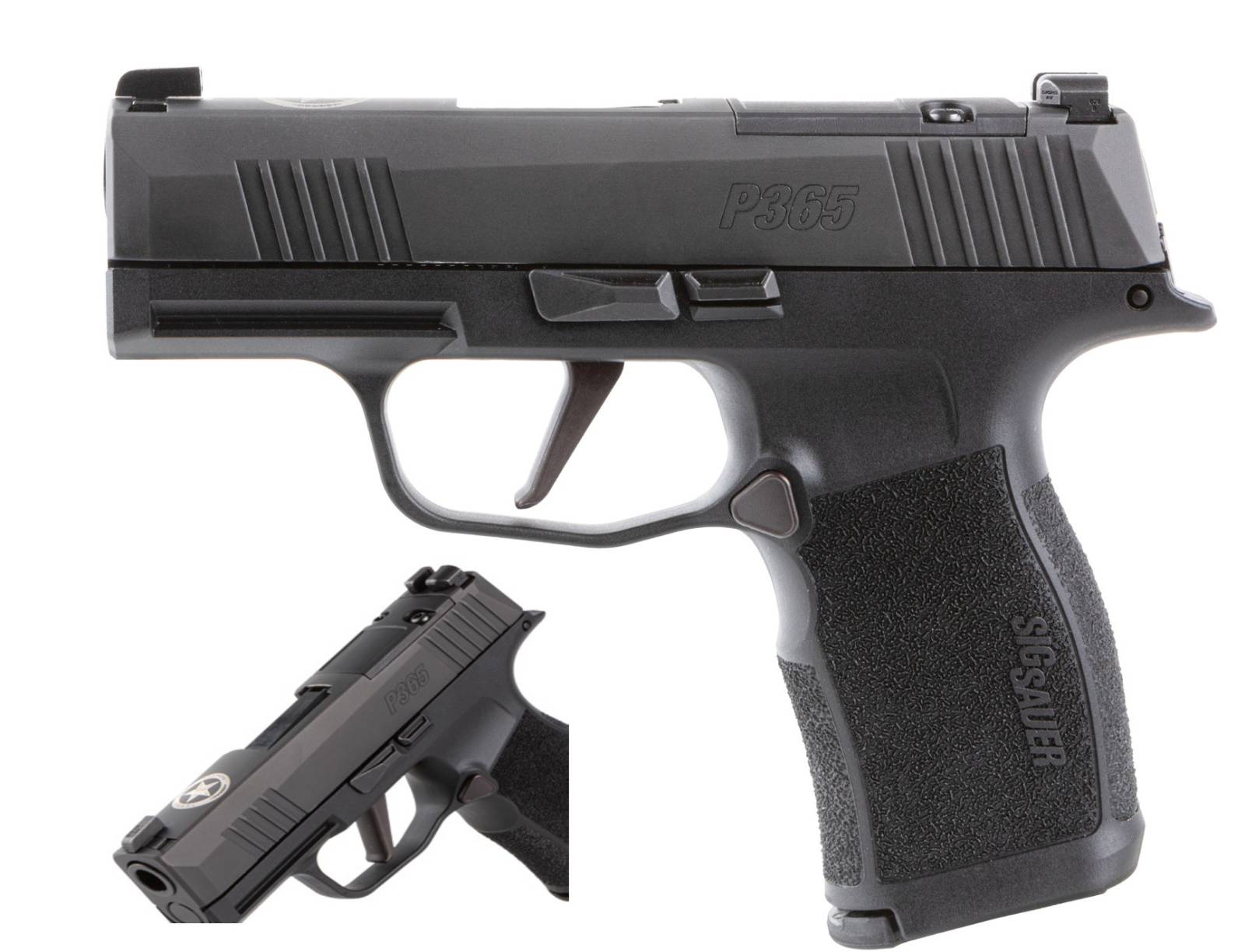 SIG SAUER P365X 9MM 3.1' 12RD TEXAS RANGER, OPTICS READY, PISTOL