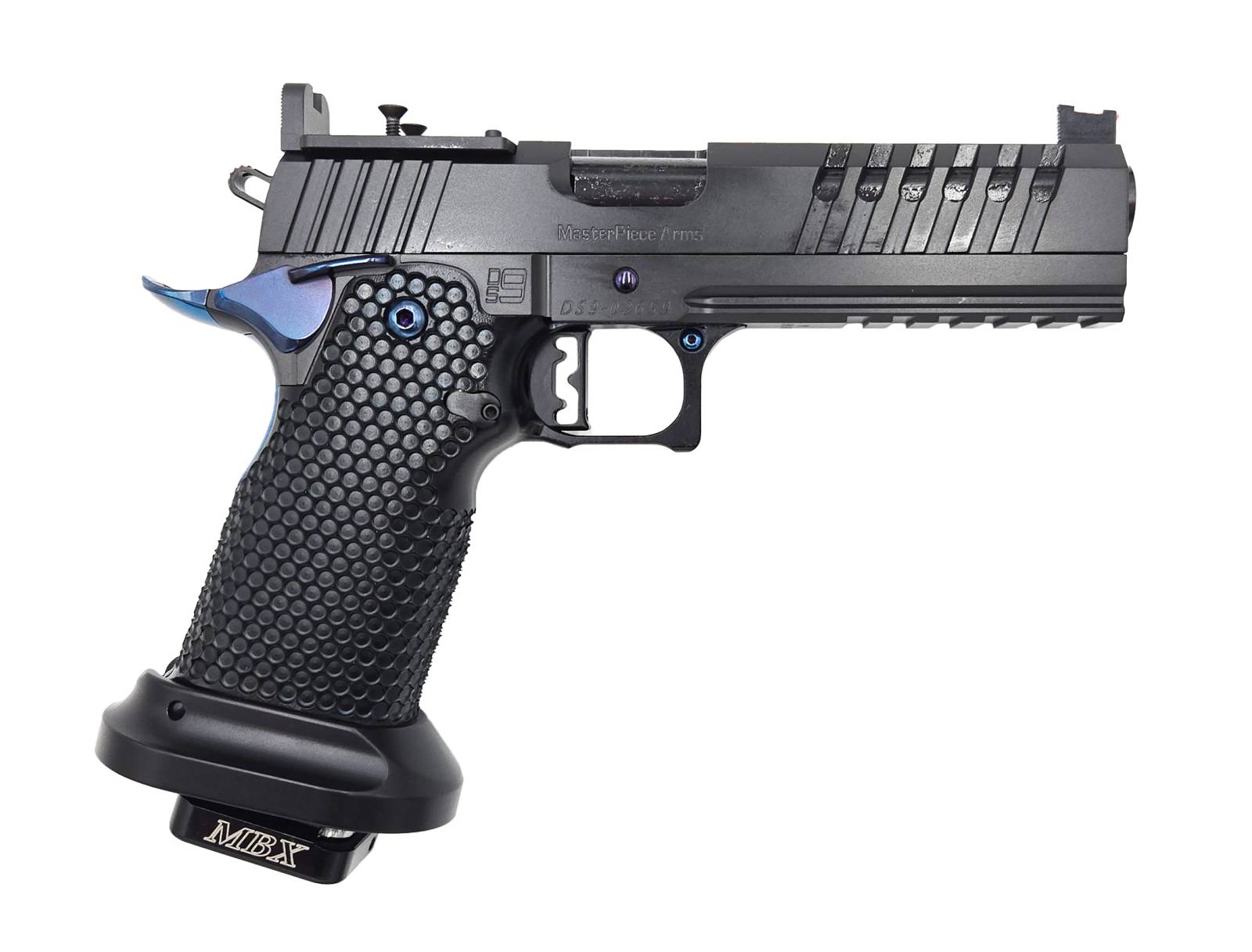 Masterpiece Arms DS9 Hybrid Black & Blue, 9mm 5