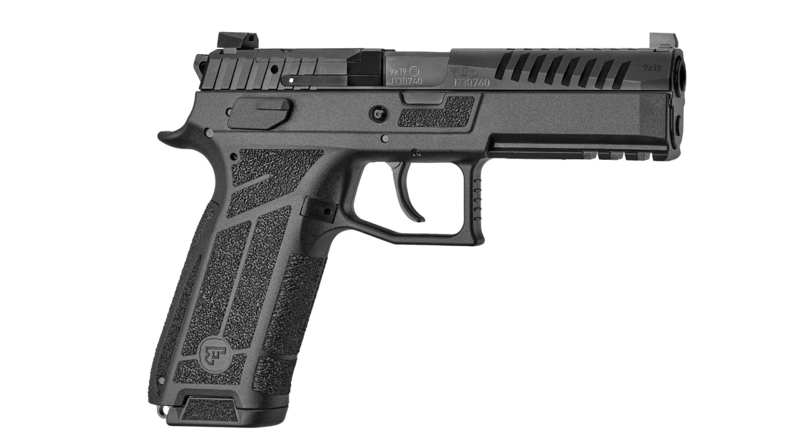 CZ P-09 F Nocturne 9mm 4.5' 19+1 Manual Safety Optic Ready Black Pistol