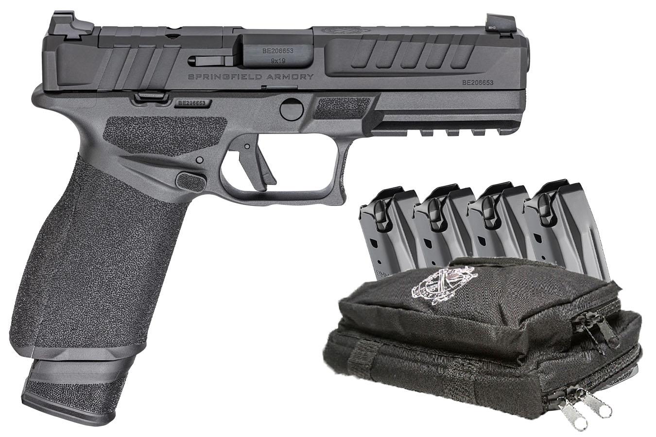 Springfield Armory Echelon, 9mm, 4.5' Barrel, U-Notch Sights, Optics Ready, 2024 Gear Up Bundle