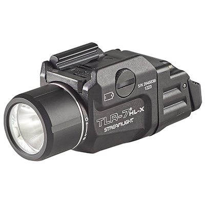 Streamlight TLR-7 HL-X USB High-Lumen Rail-Mounted Light Black