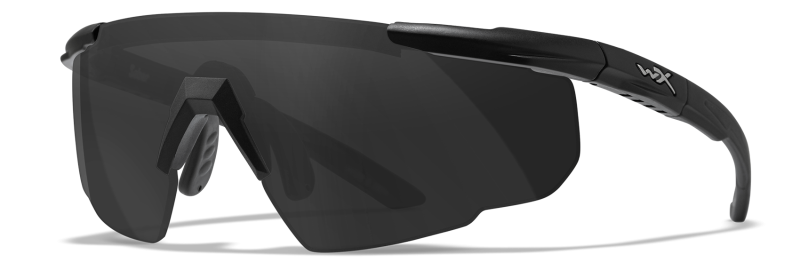Wiley X 302 Saber Advanced Sunglasses Smoke Grey/Matte Black