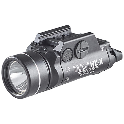 Streamlight 69500 TLR-1 HL-X Multi Fuel LED CR123A Tactical Light W/Rail Mount