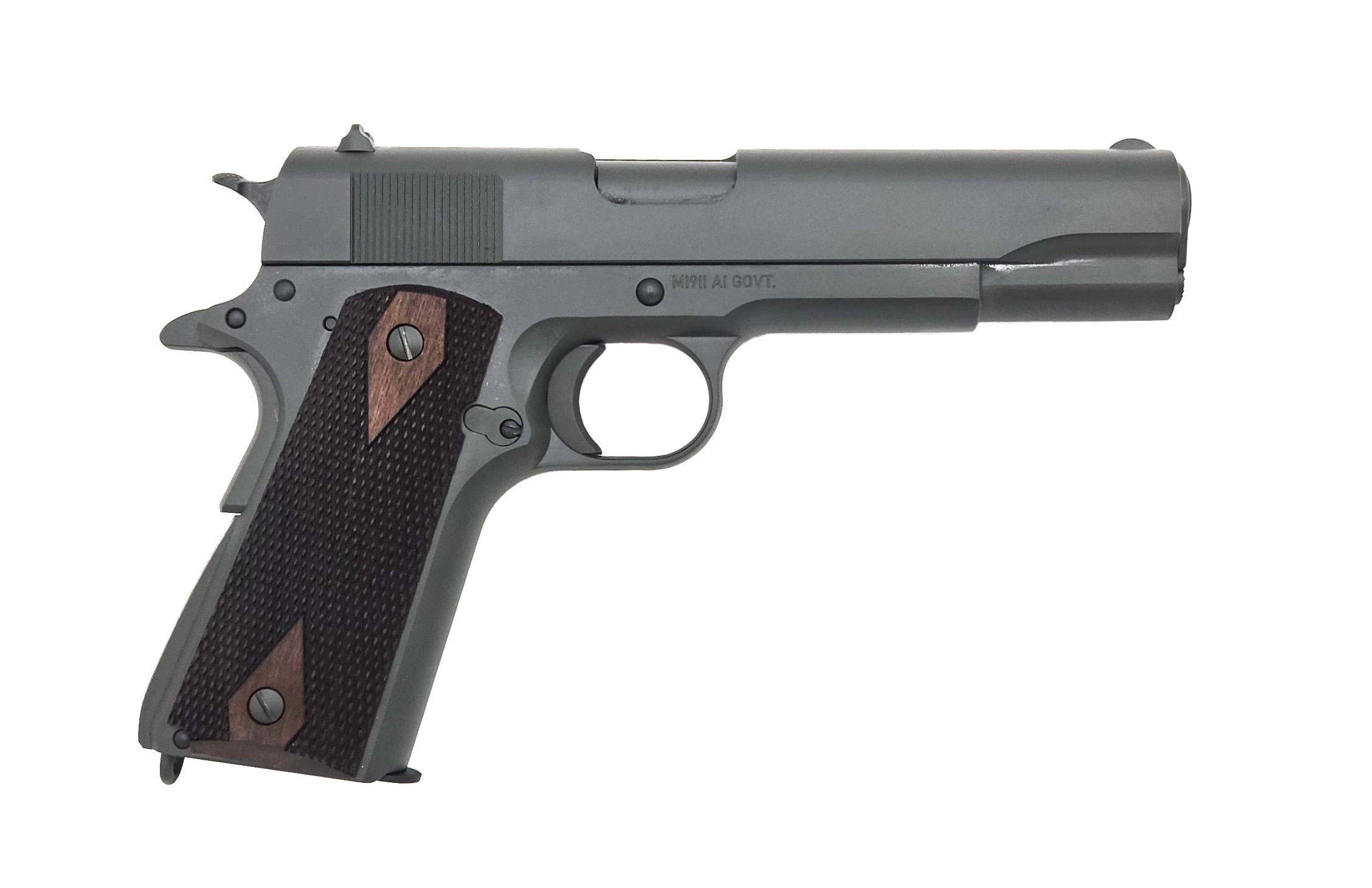 Tisas M1911 A1 Government, .45acp, 5" Barrel, 2- 7rd Magazines, Parkerized Finish, Pistol