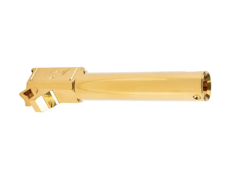 Zaffiri Precision Sig P365 Threadless Compensated Barrel, Gold