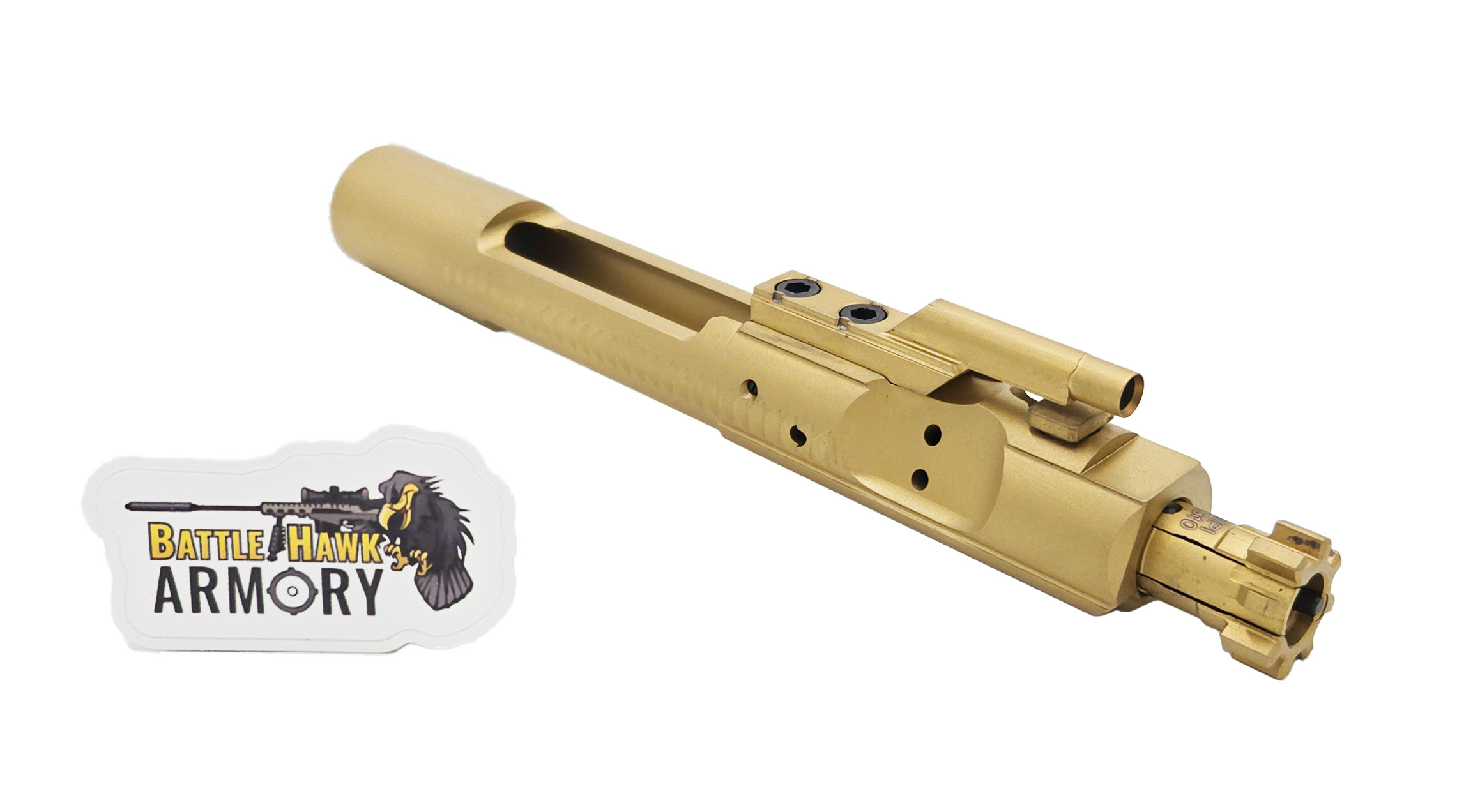 BattleHawk Armory M16 AR-15 Titanium Nitride Complete Bolt Carrier ...