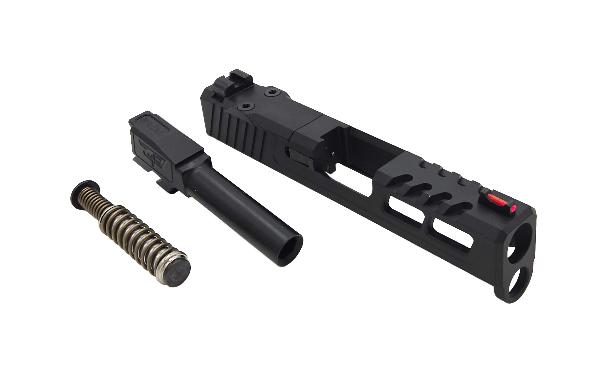 Zaffiri Precision Glock 43 Complete Upper, RMSc Cut, Stainless Guide ...