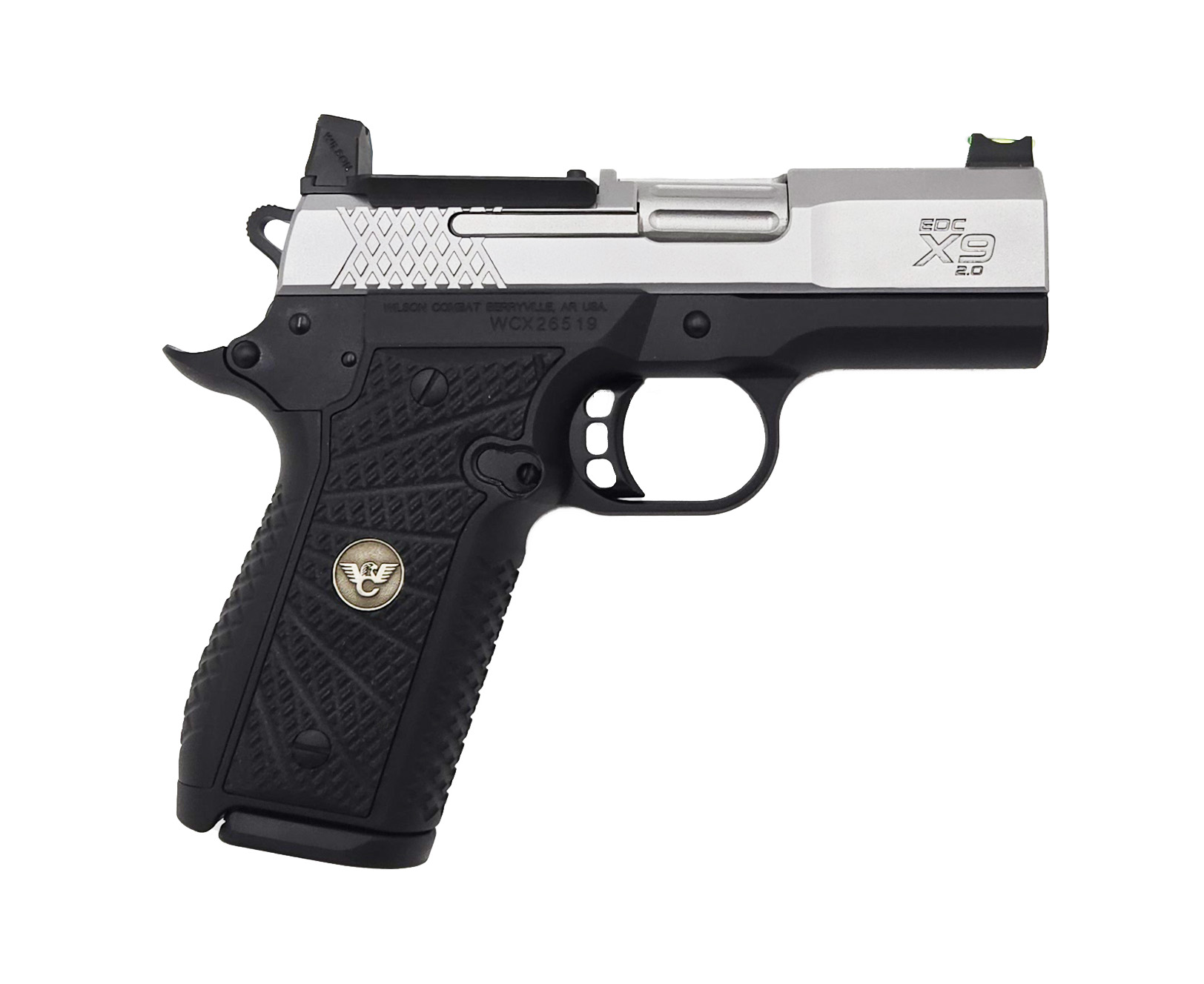 Wilson Combat Wilson Combat Edc X9 2.0 9MM 3.25 Barrel 2 15RD Magazines Rmr Ready Bi Tone Pistol