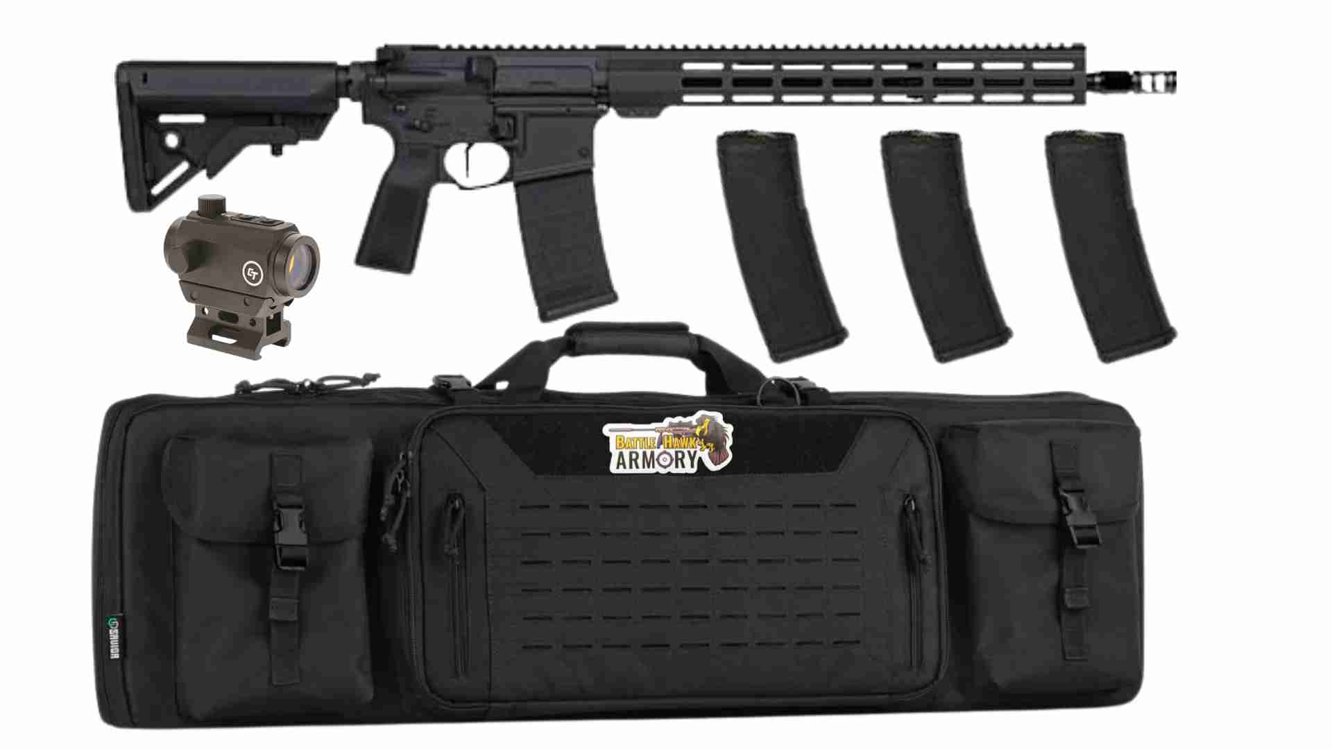 CMMG Mk4, 5.56mm, 16' Barrel, 1- 30rd Magazine, B5 Furniture, Rifle 'Holiday Bundle'