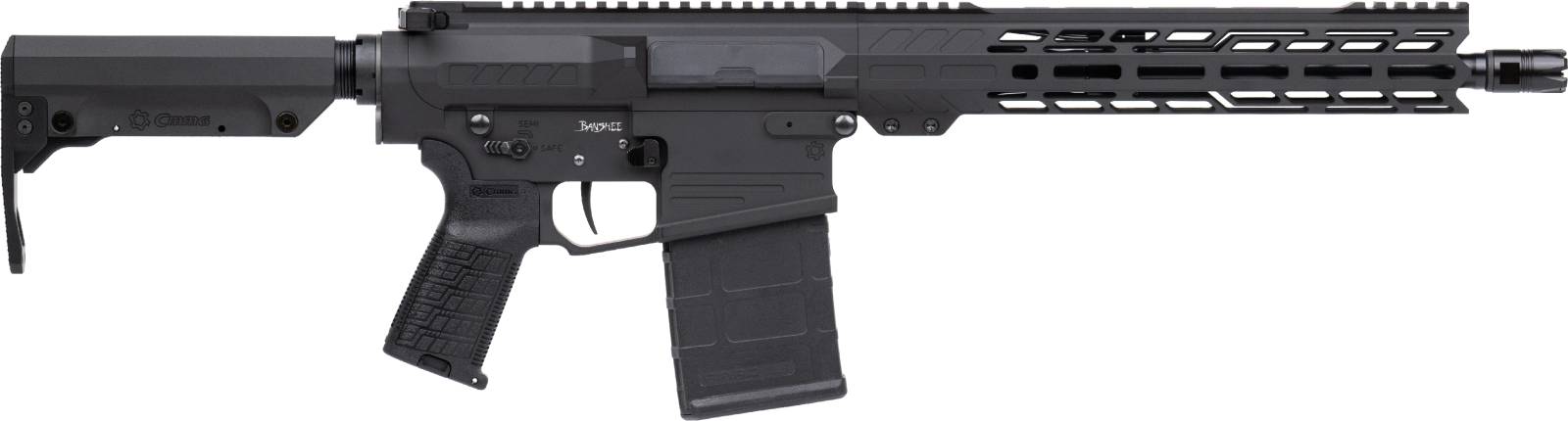 CMMG CMMG Banshee MK3 NFA 8.6 Blackout 12.5 201 Armor Black Wripstock Short Barrel Rifle NFA Item