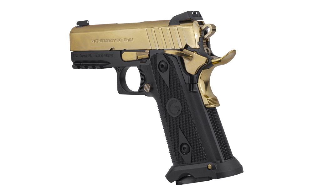 Girsan Witness 2311 Golden Brat 9mm – Gold TiN, Double-Stack