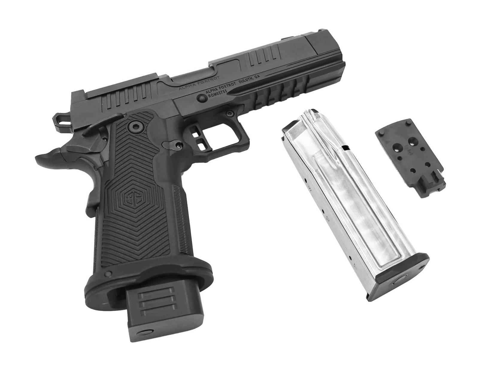 Alpha Foxtrot AF1911-Romulus 9mm 4.25