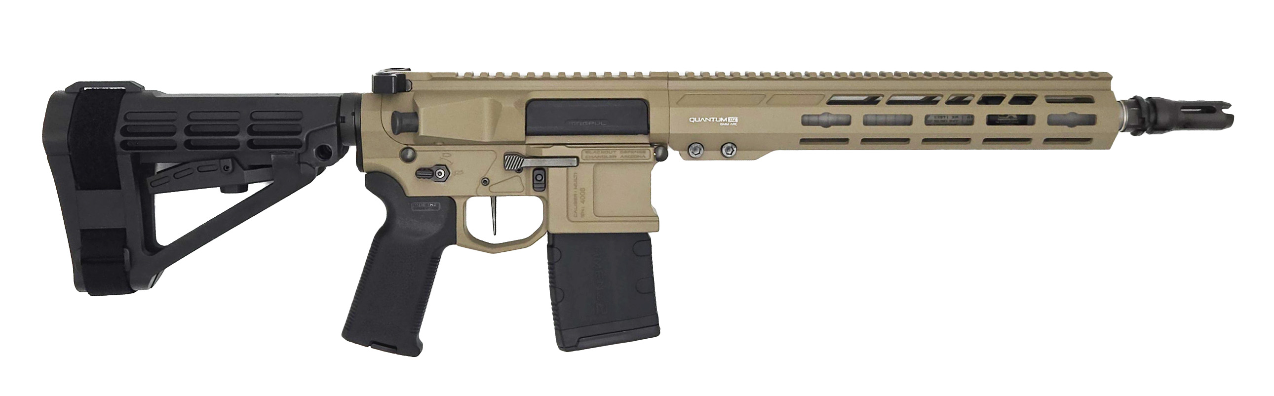Blackout Dynamics Blackout Defense Quantum DTL, 6mm ARC, 12.5" Barre...