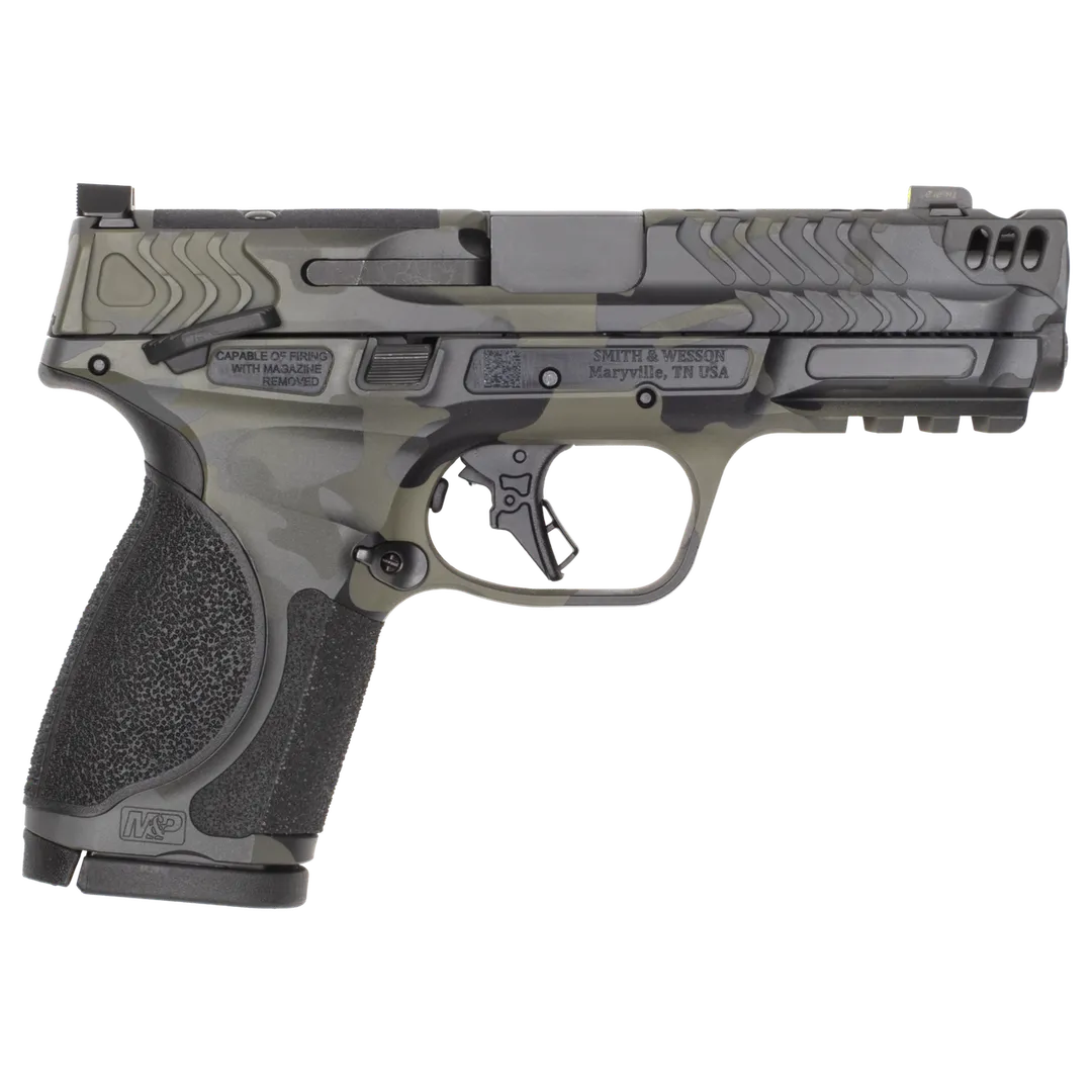 S&W PC M&P9 M2.0 Metal Compact Carry Comp in Black Multicam