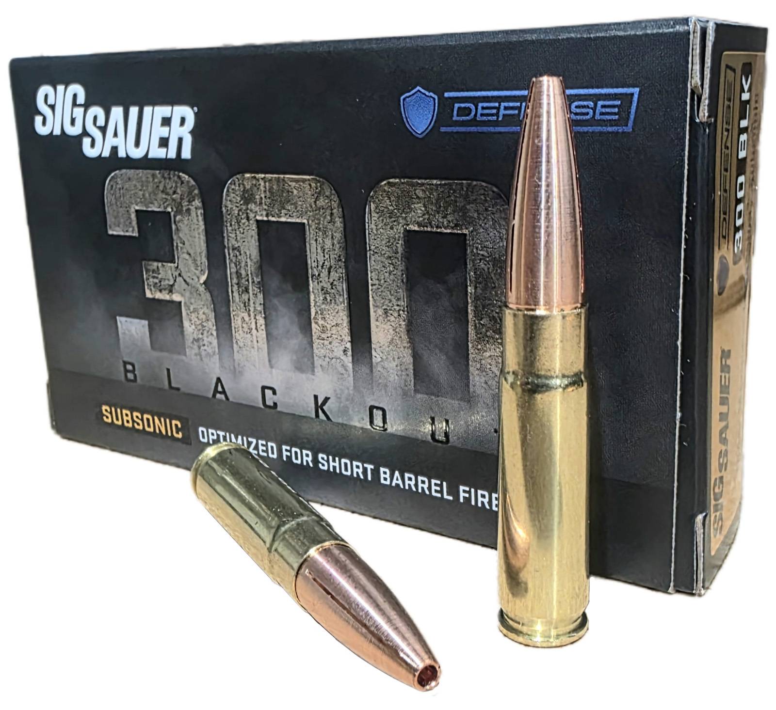Sig Sauer Defense Subsonic .300BLK 194GR Max Expansion 20RD Box