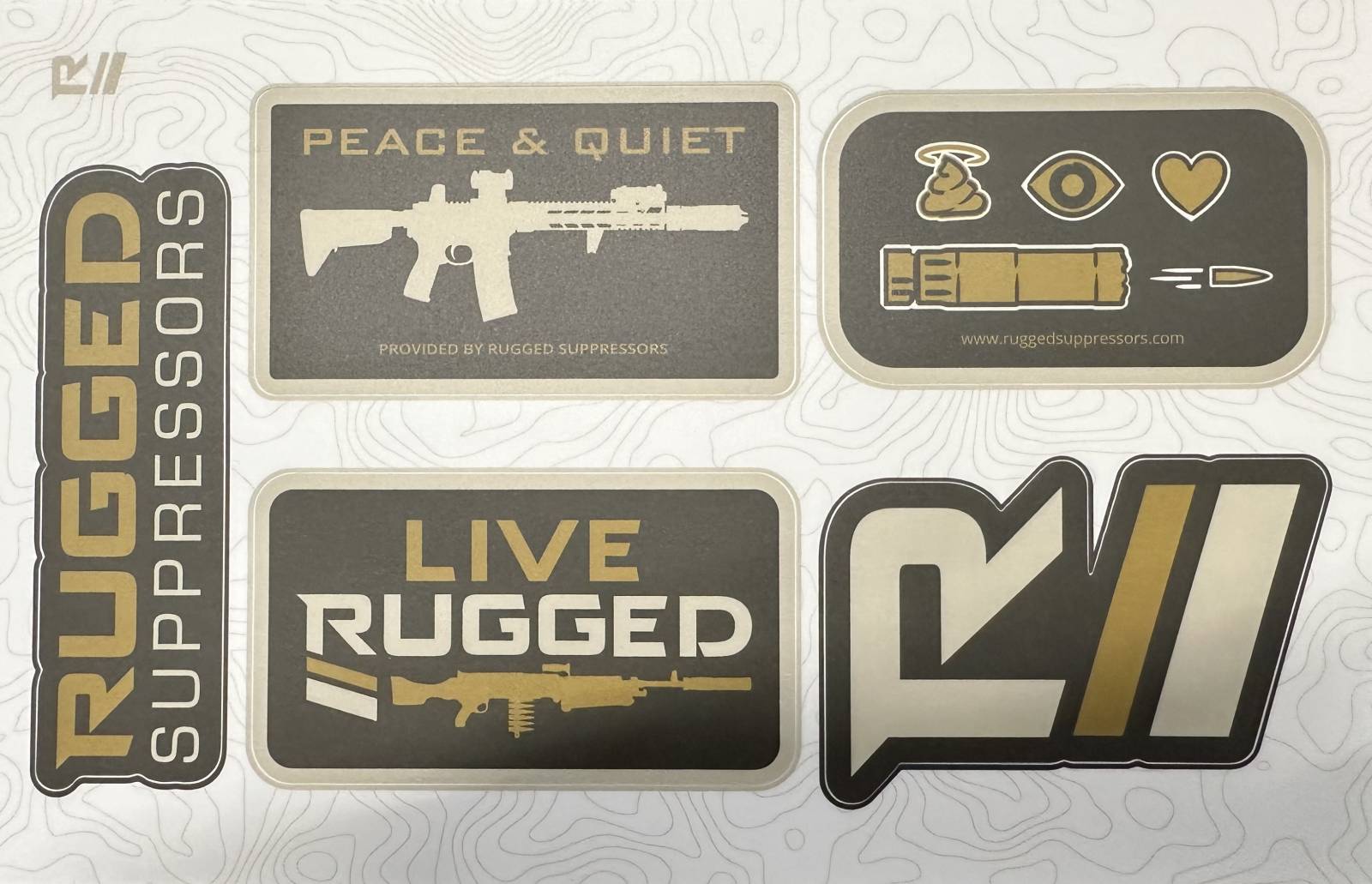 Rugged Sticker Pack. | BattleHawk Armory