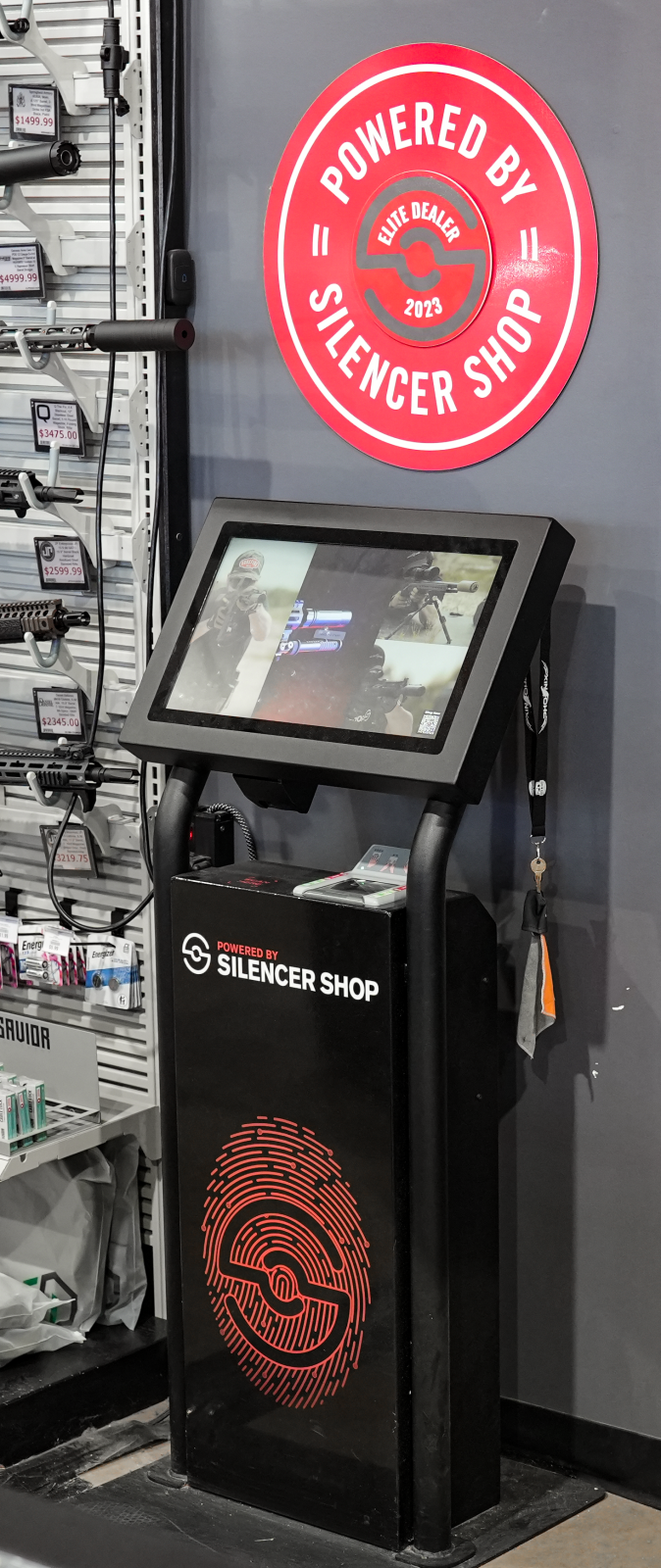 Silencer Shop Kiosk
