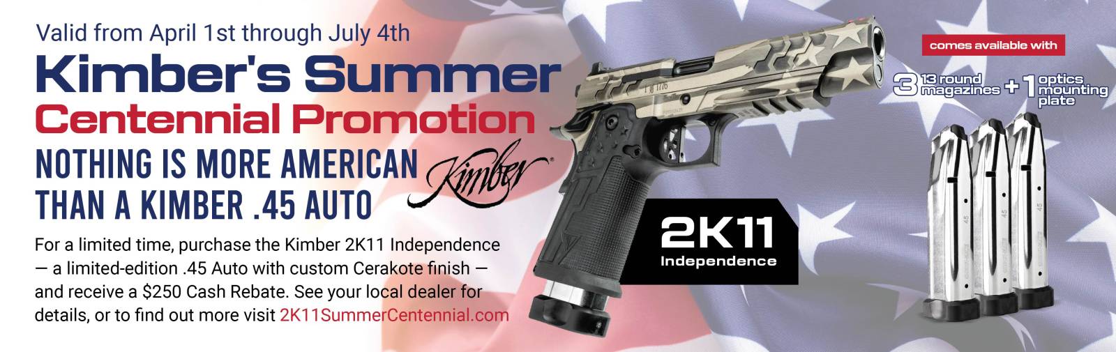 kimber 2k11 summer centennial link