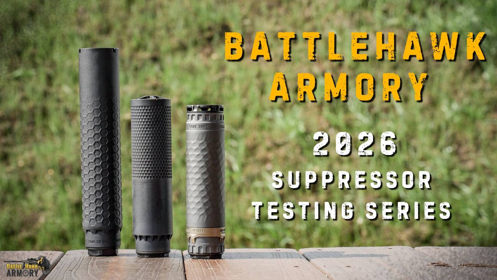 2026 Suppressor Testing Series