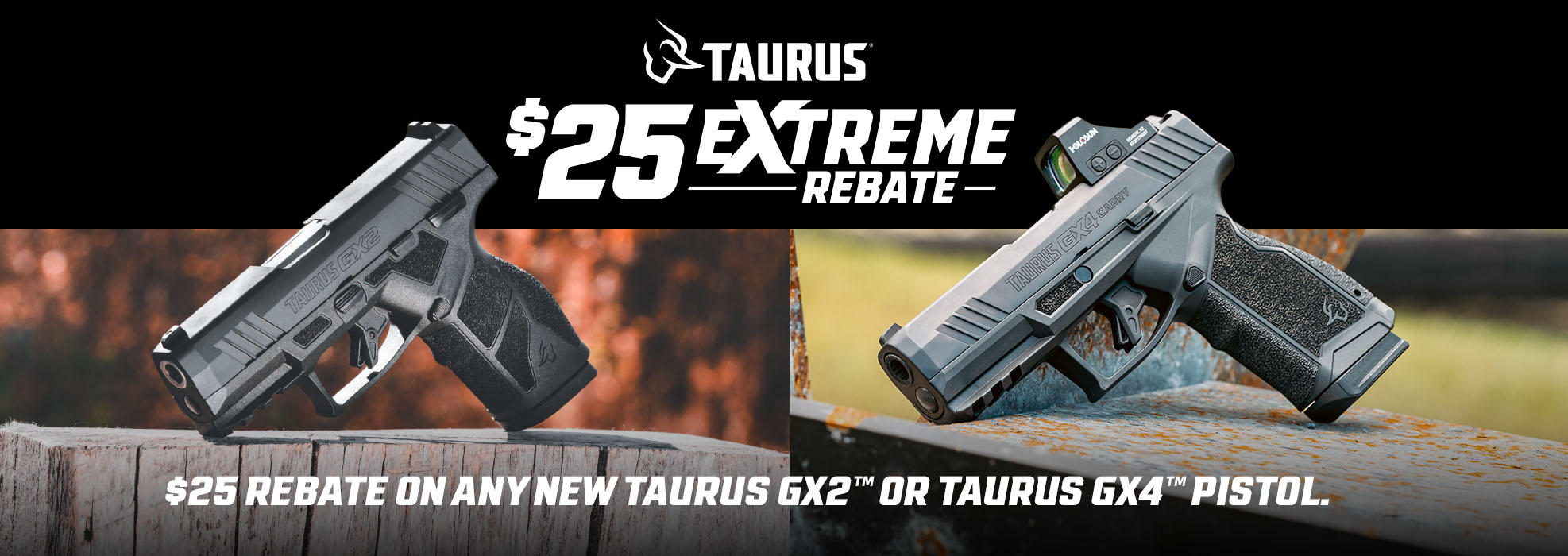 Taurus eXtremeRebate TaurusPromos Banners1974x700