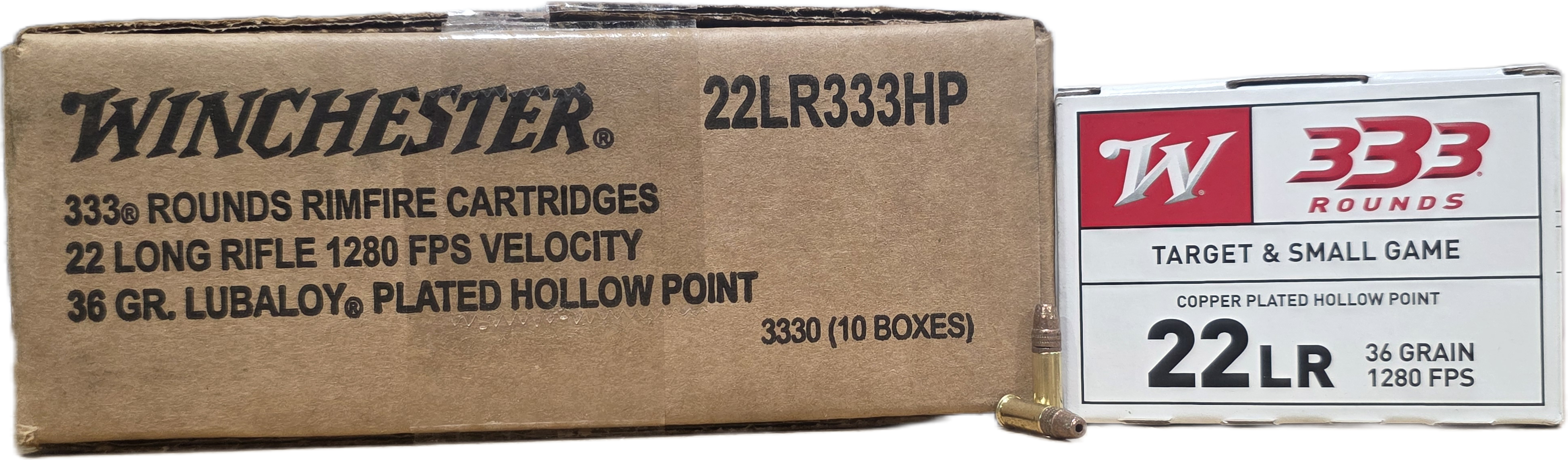 Winchester Repeating Arms Winchester Target & Small Game .22LR, 36gr CPHP, 3...