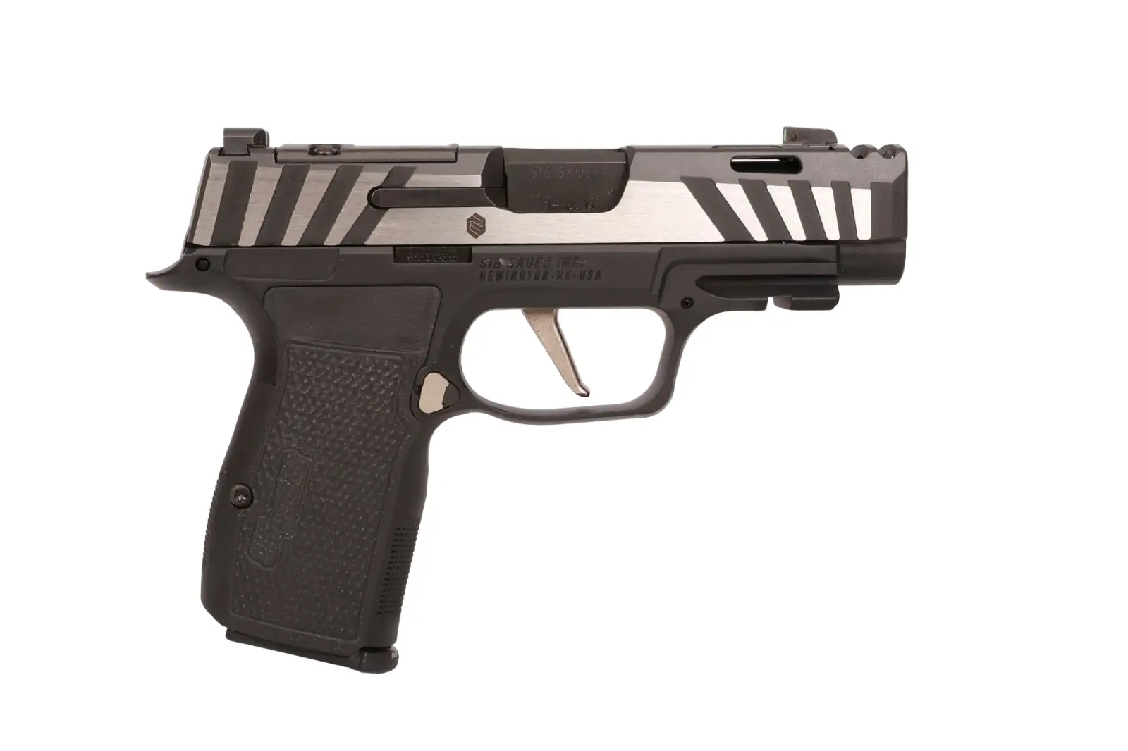 SIG Sauer P365-AXG Equinox Comp 9mm 12+1rd 3.1" Barrel Black - Stainless...-img-0