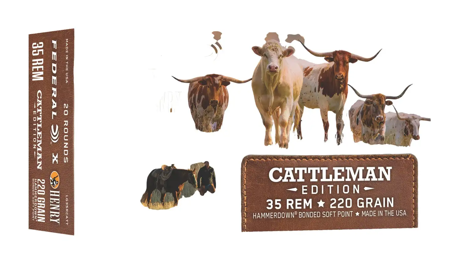 Federal Federal HammerDown .35 Remington, 220 Grain, 20 Ro...