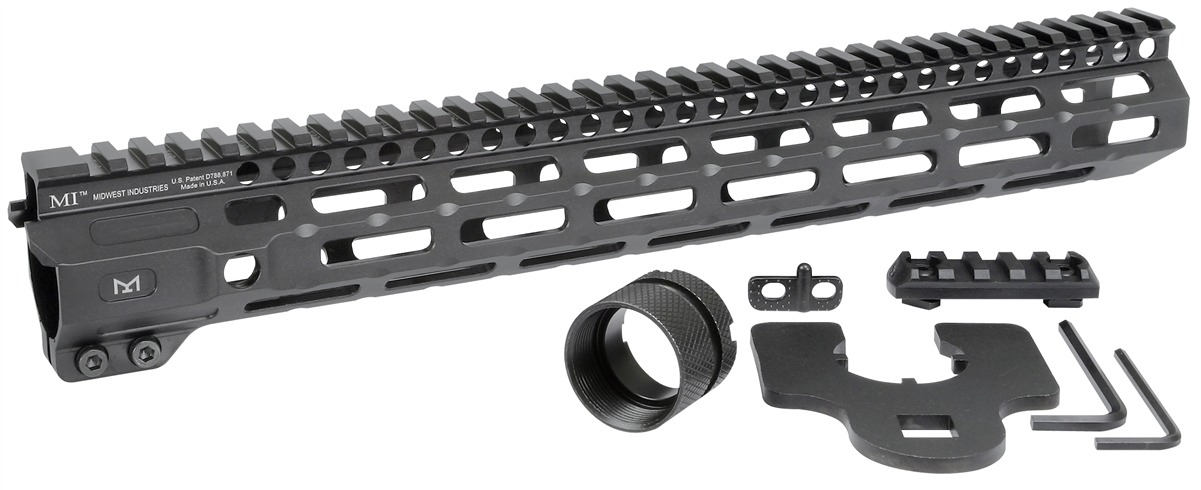 Hard Raul System Midwest Industries Combat Rail One Piece | BattleHawk Armory