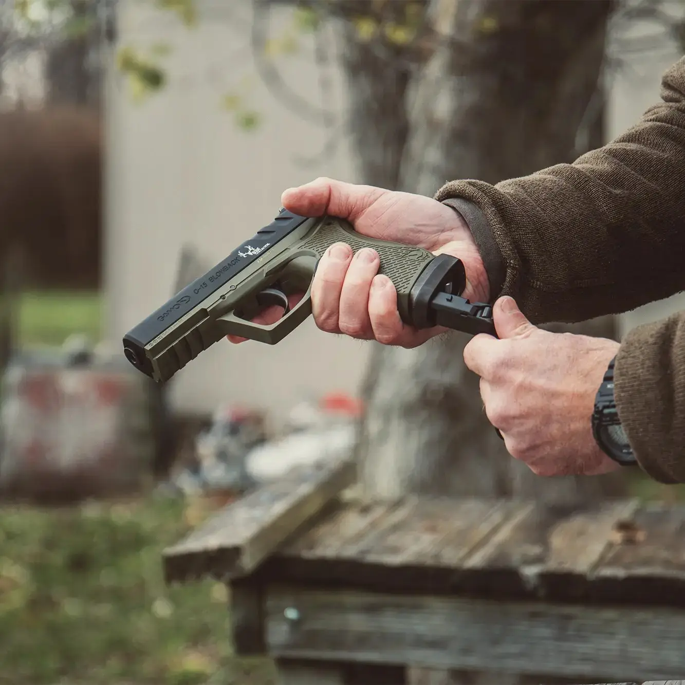 C-15 Bone Collector Blowback Dual Ammo | BattleHawk Armory