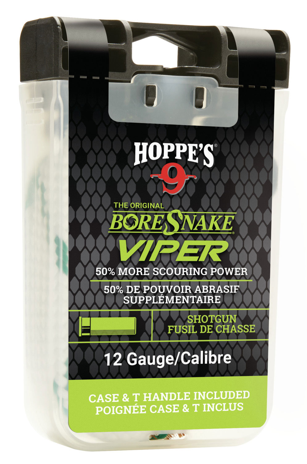 Hoppes 24035VD BoreSnake Viper Den 12 Gauge Shotgun Bronze Brush