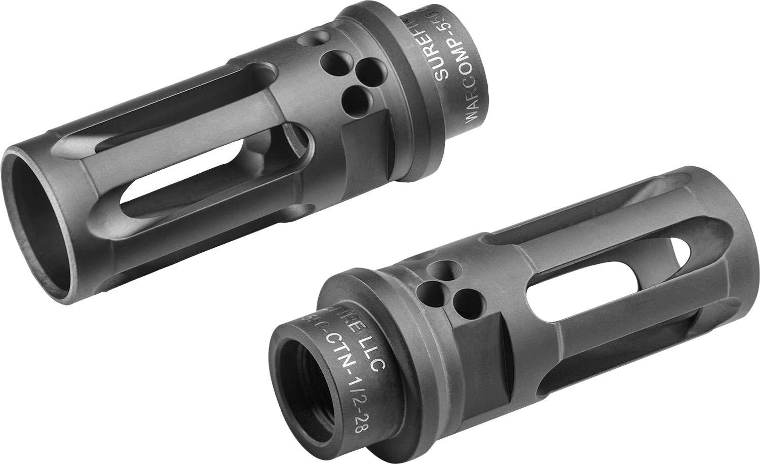 Surefire Warcomp Muzzle Device, 5.56mm, 1/2x28", Black - $124.51 email for price