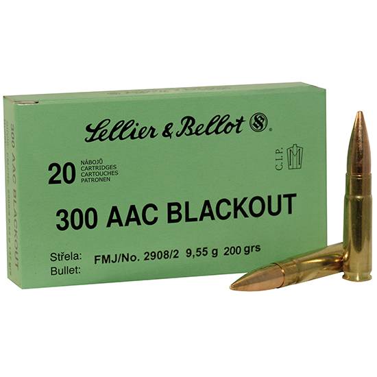 Sb 300BLK 200GR FMJ Subsonic 2050